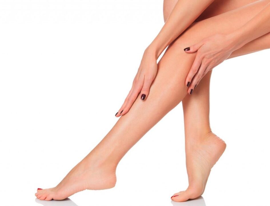 injured legs with varicose veins